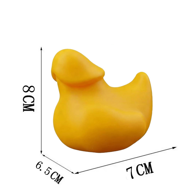 Creative prank duck figurine