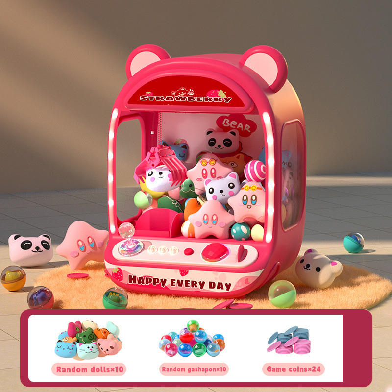 Children Claw Machine with Capsule Toys