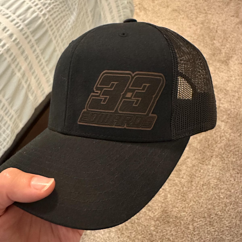 Personalized baseball caps for men and women, custom racing name caps with race name and number