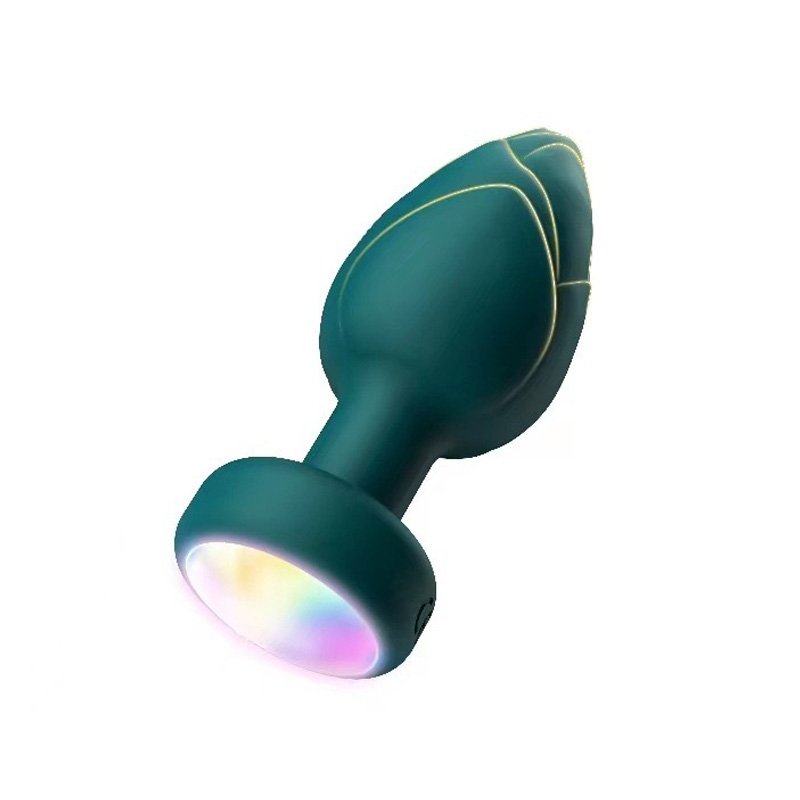 LED Light Silicone Butt Plug