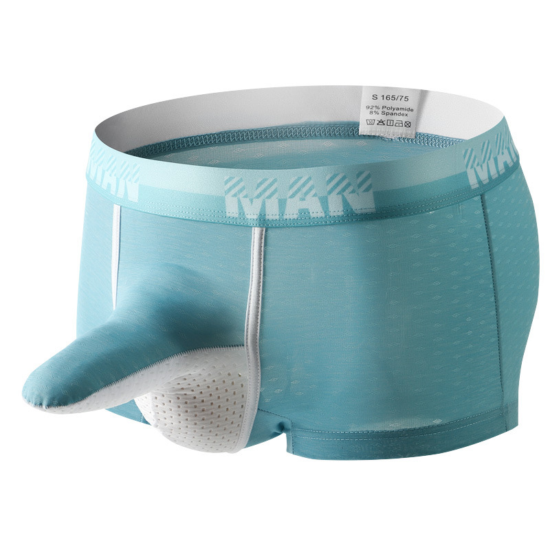 Men's breathable ice silk underwear