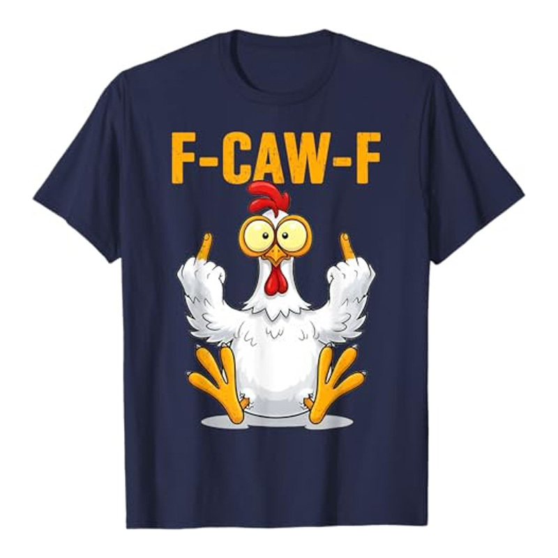 Crew neck combed cotton T-shirt