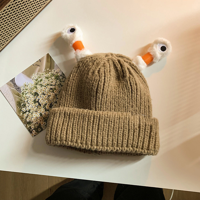 Cute Knitted Glowing Antenna Hat