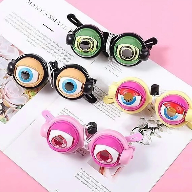 Funny and humorous shaking glasses