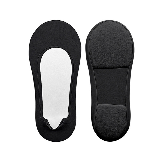 Ice silk sponge pad invisible boat socks