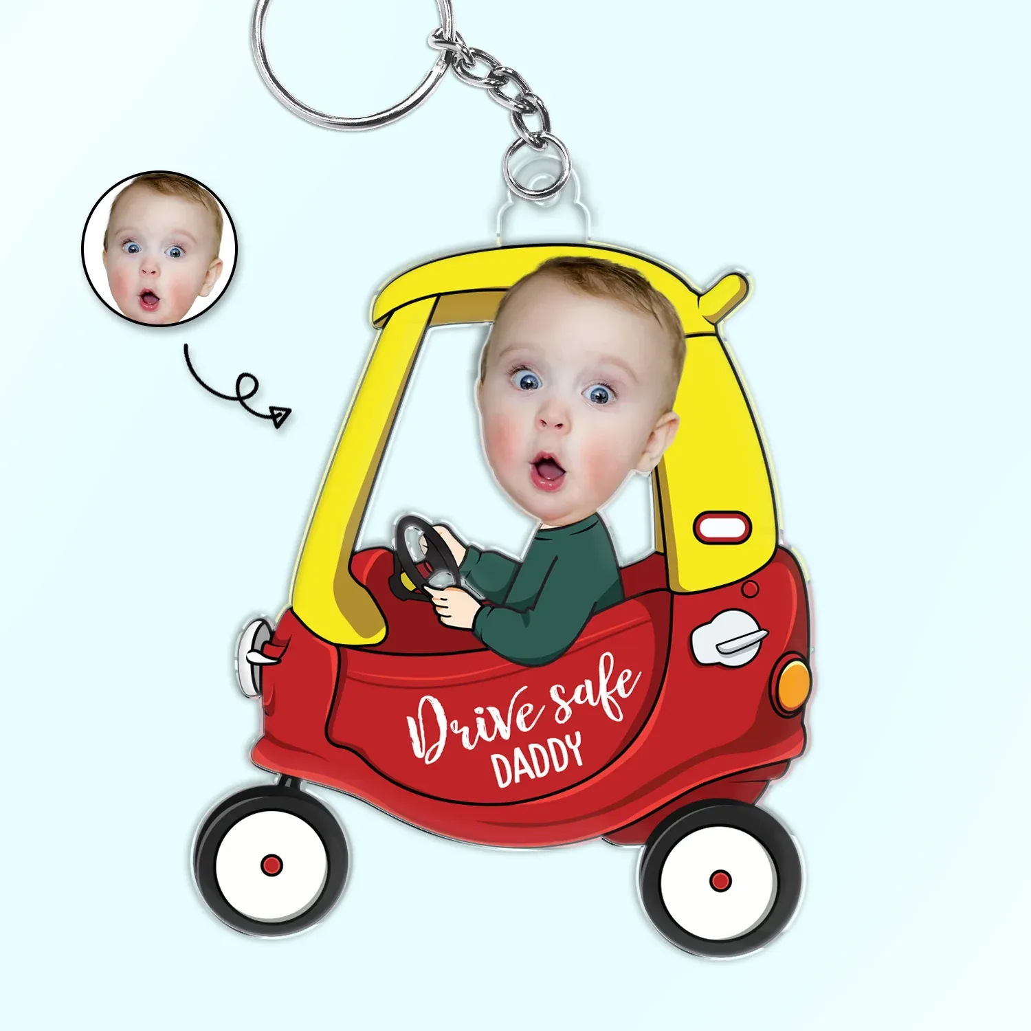 Personalized Acrylic Keychain