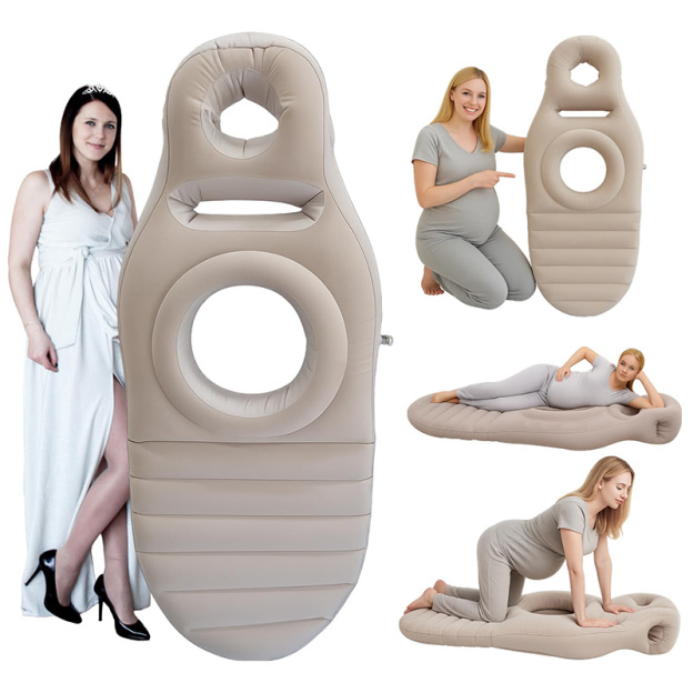 Inflatable maternity mattress/bed mat