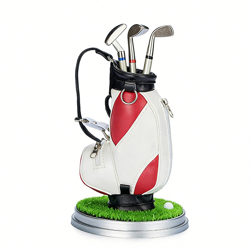 Mini golf bag pen set