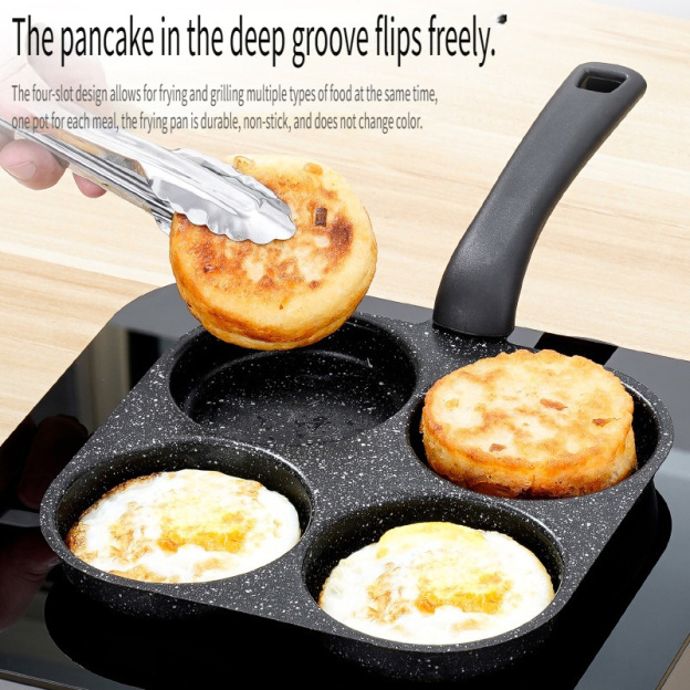 Multifunctional household non-stick frying pan