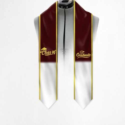 Custom Photo Class of 2024 Stoles Sash For Graduation Day