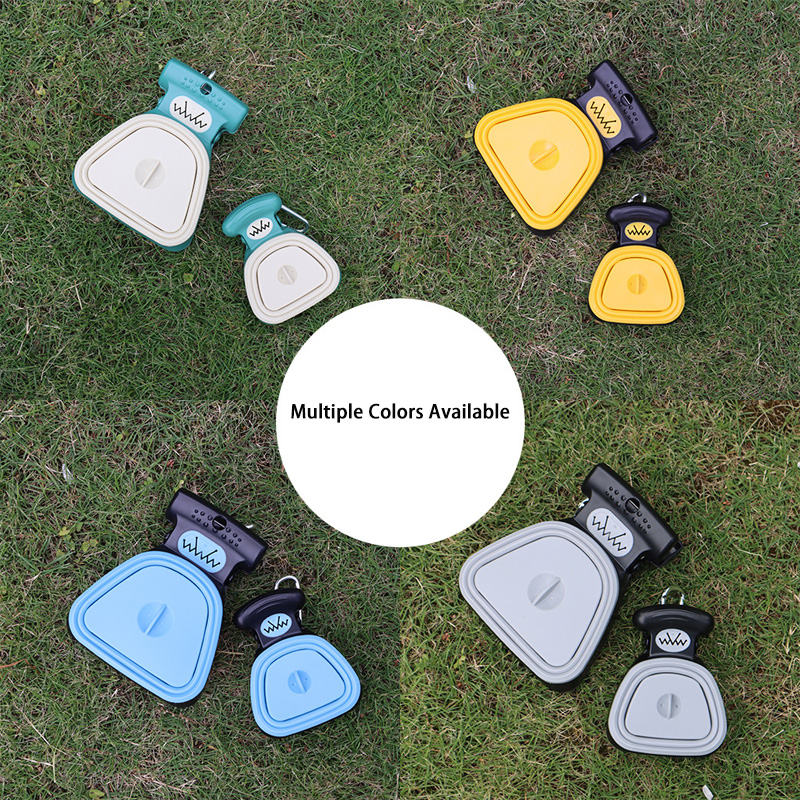 Portable pet poop collector