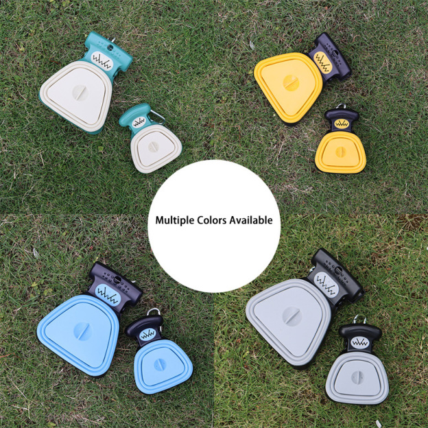 Portable pet poop collector