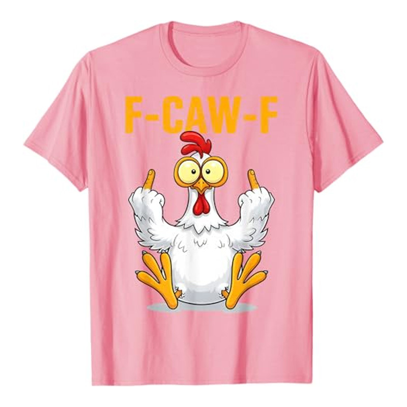 Crew neck combed cotton T-shirt