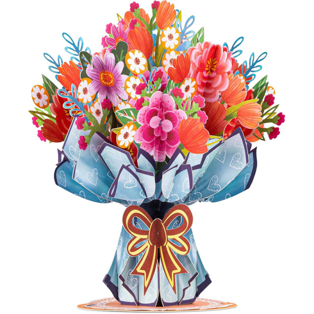 3D Bouquet Pop-up Greeting Card