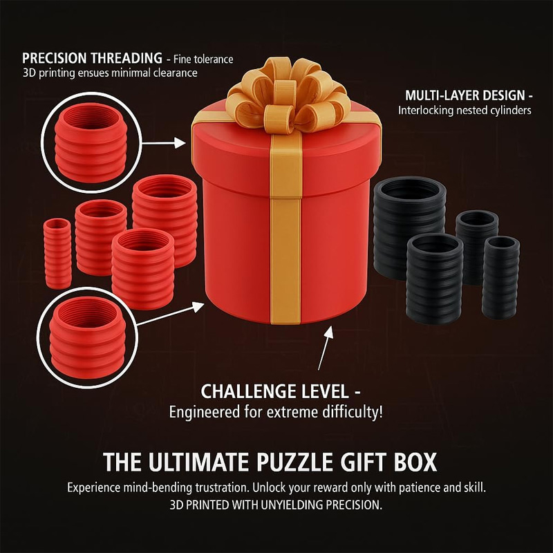 Nested Screw Gift Box