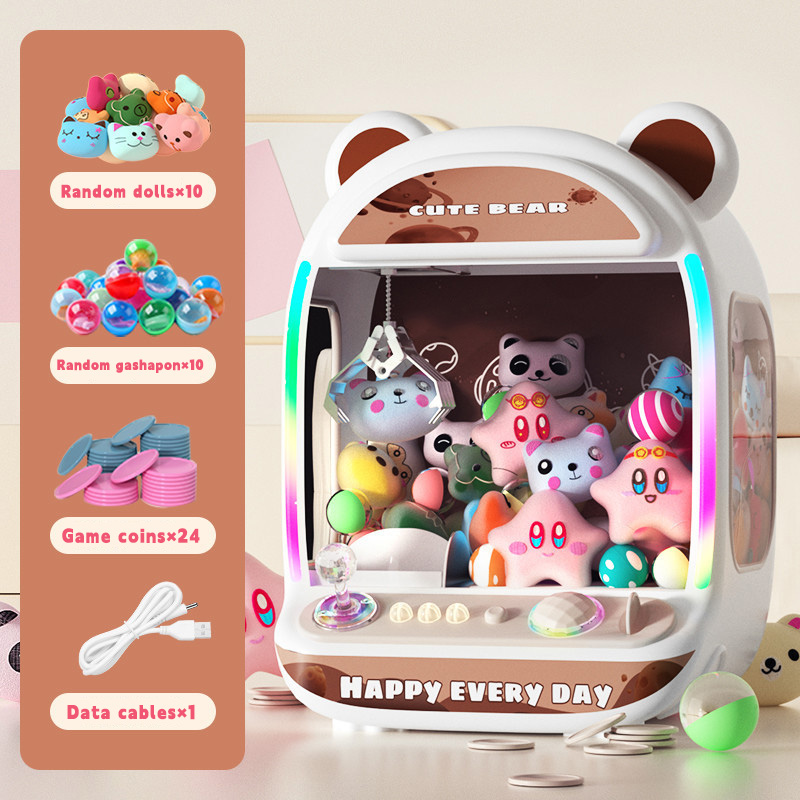Children Claw Machine with Capsule Toys