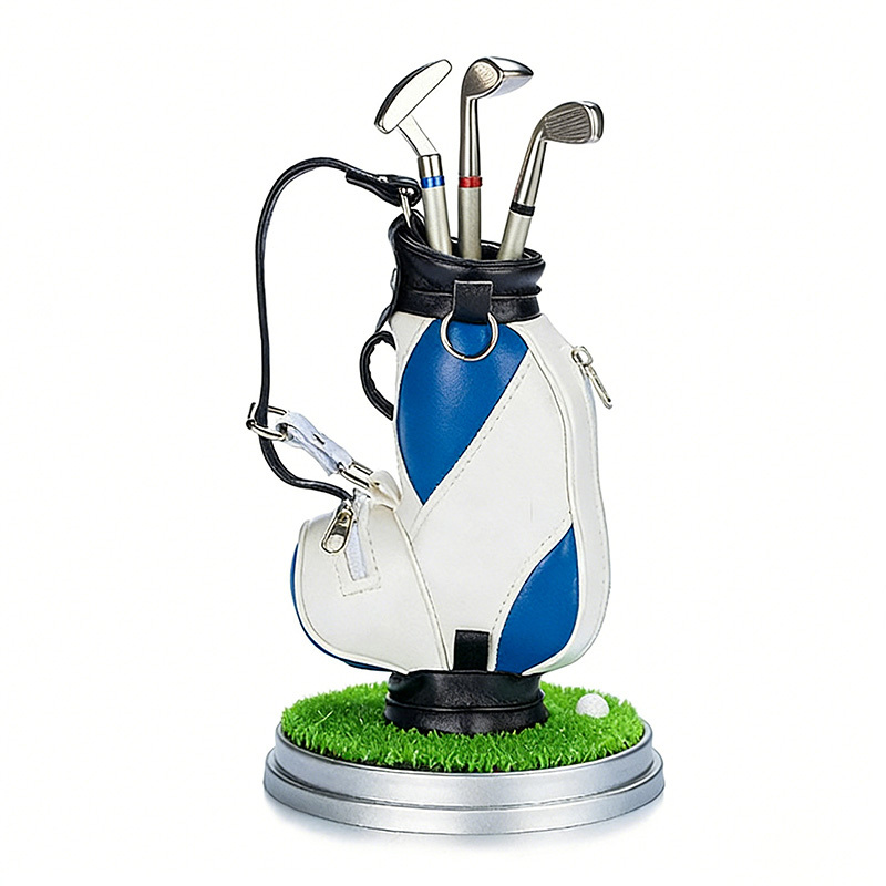 Mini golf bag pen set