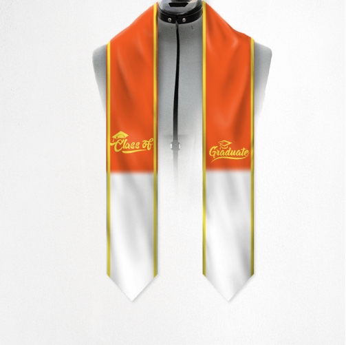 Custom Photo Class of 2024 Stoles Sash For Graduation Day