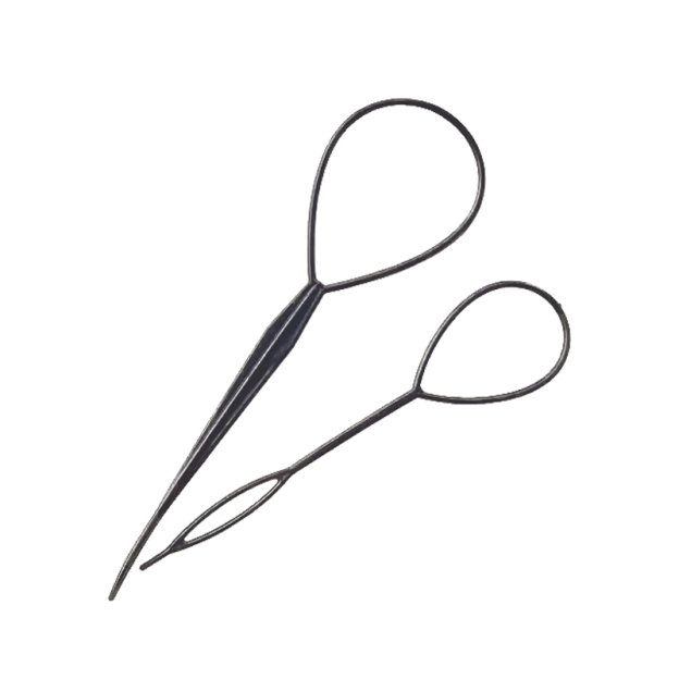 Hair braiding and updo styling tools