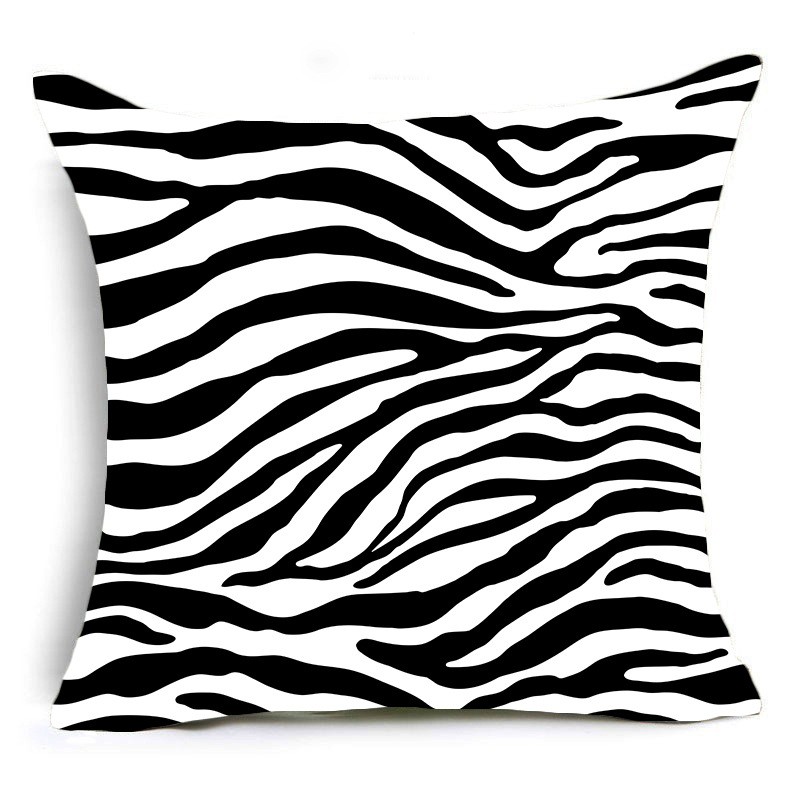 Animal print pillowcase