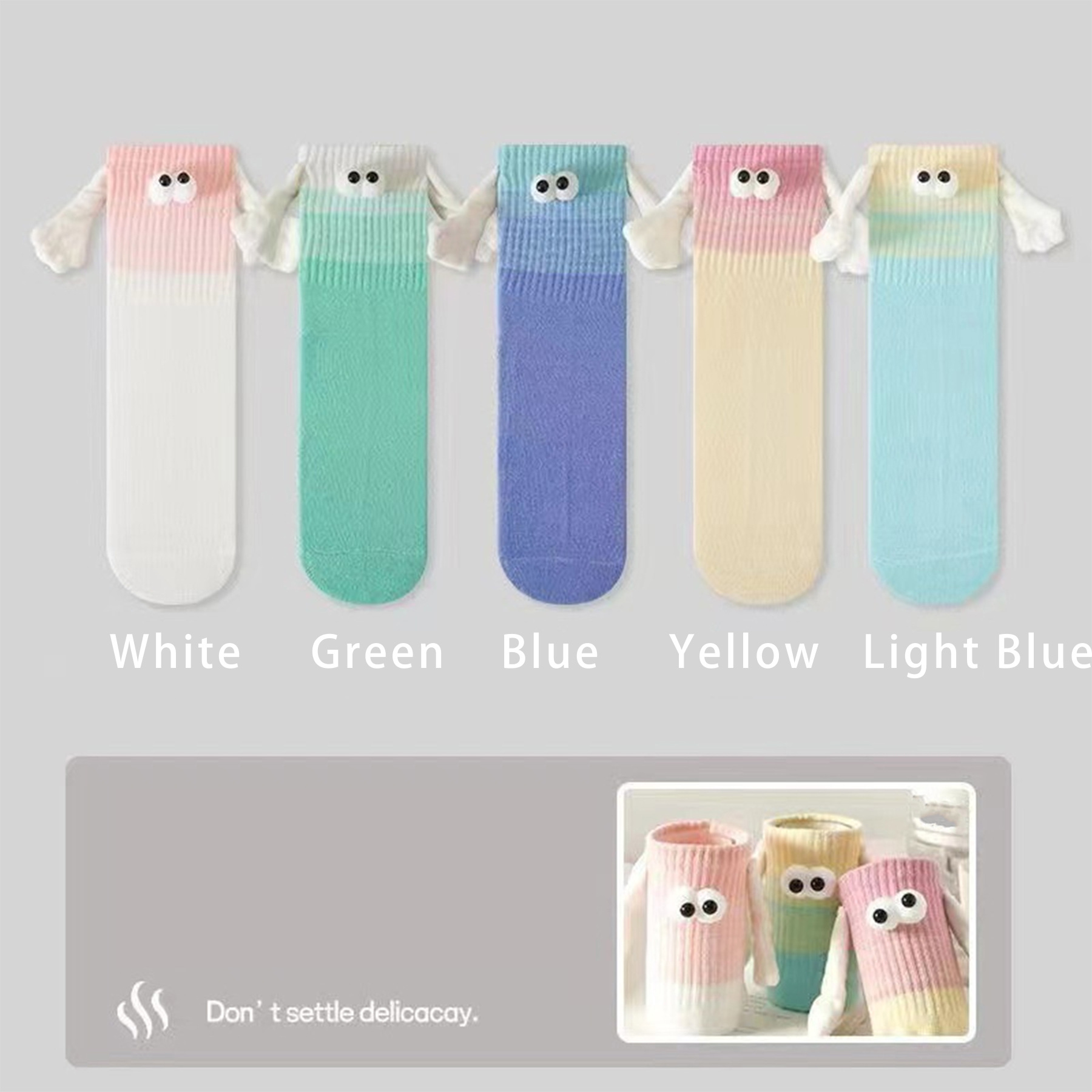 Fashion will take over the tube socks