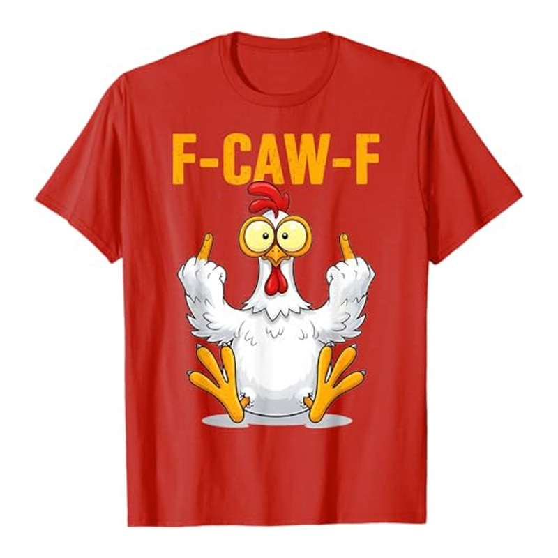 Crew neck combed cotton T-shirt