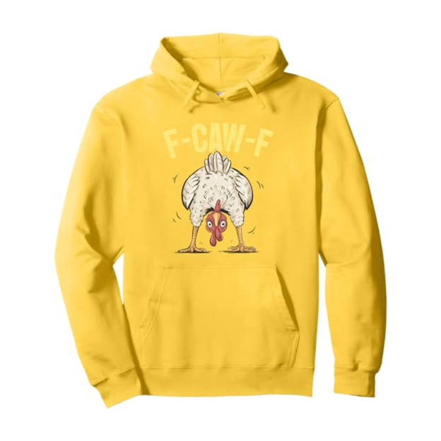 Cotton rooster print sweatshirt