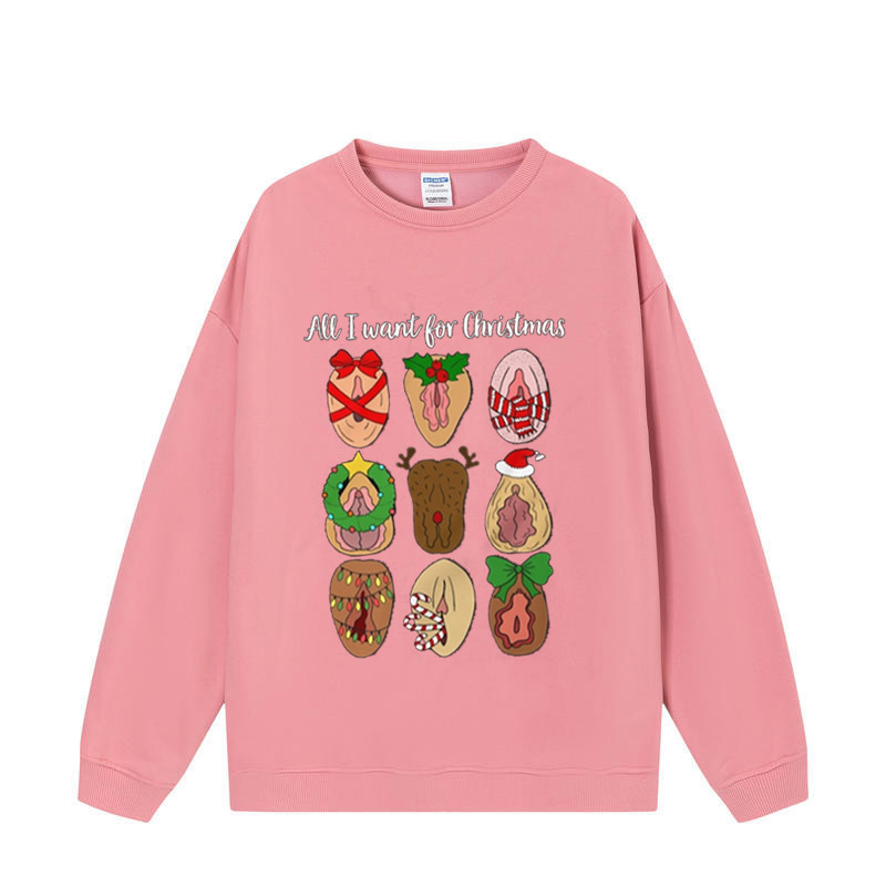 Interesting graffiti crew neck sweatshirt