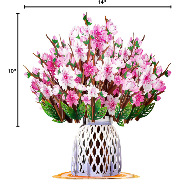 3D Bouquet Pop-up Greeting Card