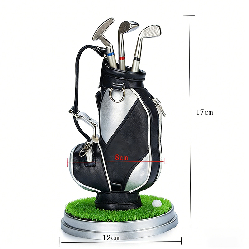 Mini golf bag pen set