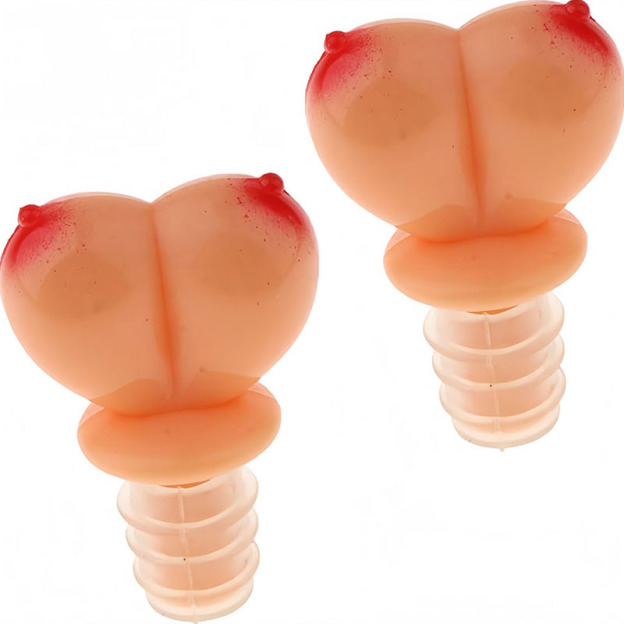Novelty-shaped wine stopper