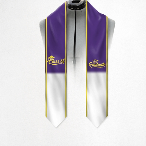Custom Photo Class of 2024 Stoles Sash For Graduation Day