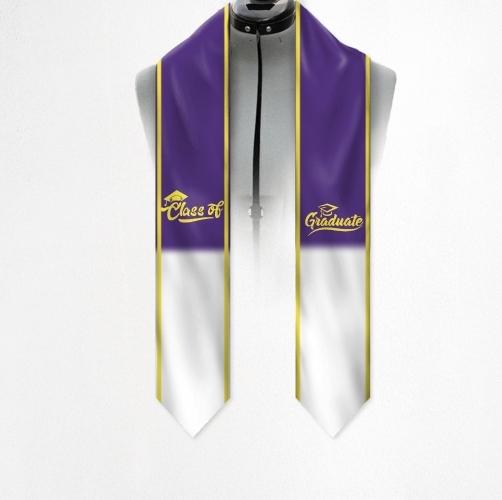 Custom Photo Class of 2024 Stoles Sash For Graduation Day
