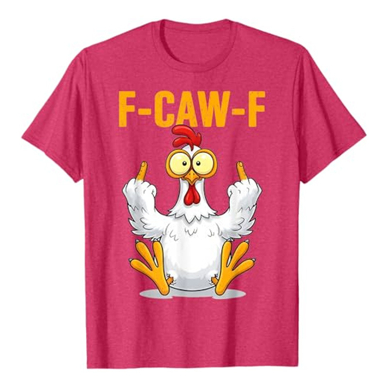 Crew neck combed cotton T-shirt