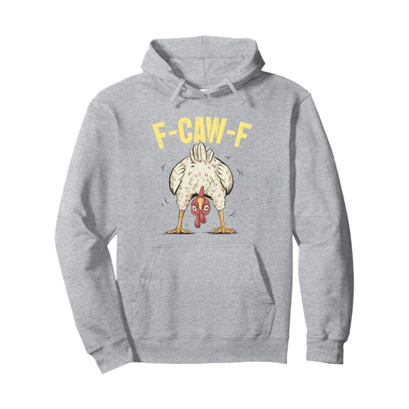 Cotton rooster print sweatshirt