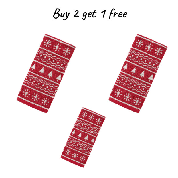 Soft and thick Christmas towel