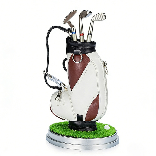 Mini golf bag pen set