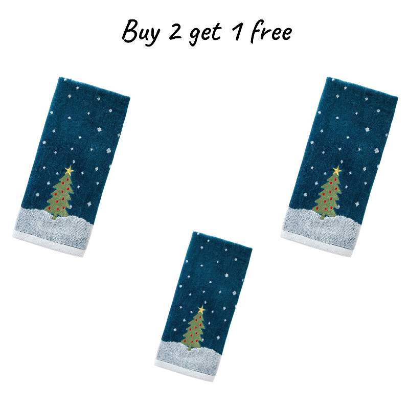 Soft and thick Christmas towel