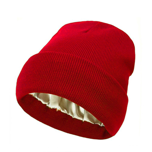 Autumn/Winter Satin Satin Hat