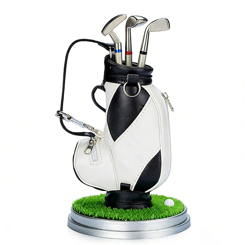 Mini golf bag pen set