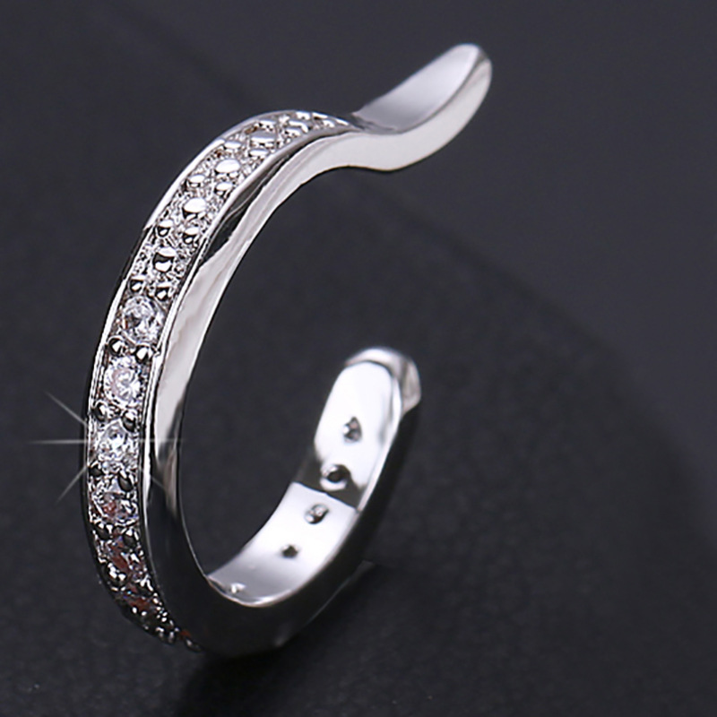 U-Shape Pseudopuncture Zirconia Ear Bone Clip