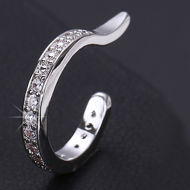 U-Shape Pseudopuncture Zirconia Ear Bone Clip