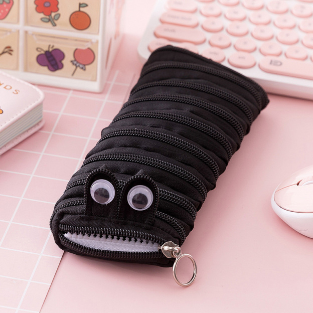 Creative Caterpillar Zipper Pencil Case