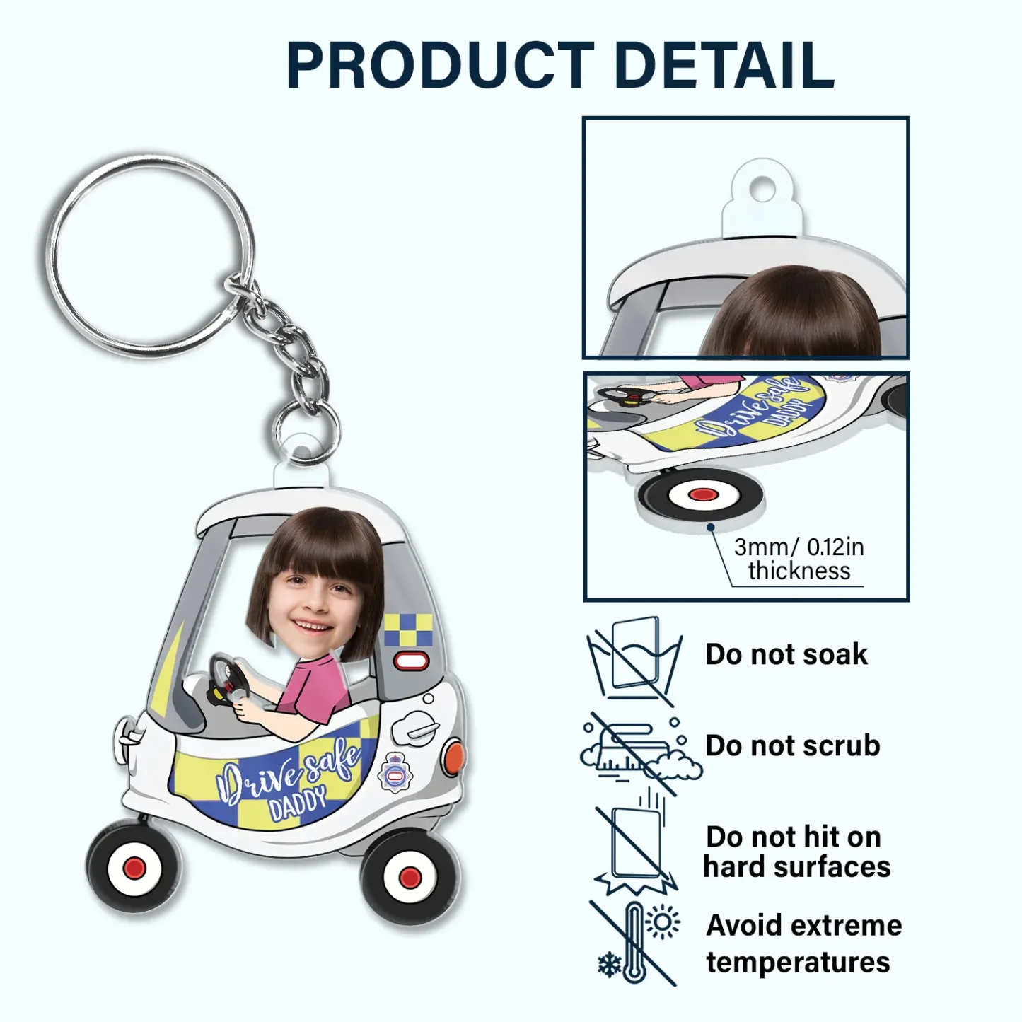 Personalized Acrylic Keychain