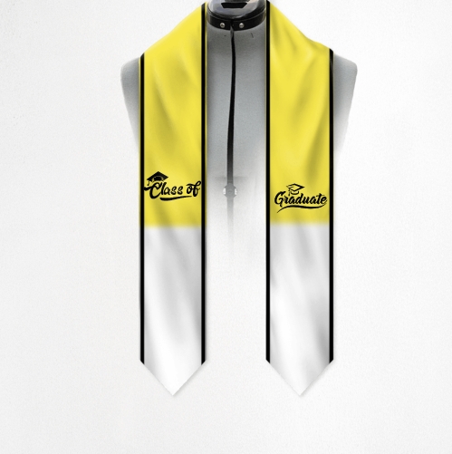 Custom Photo Class of 2024 Stoles Sash For Graduation Day