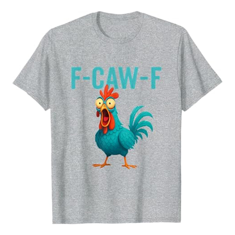 Crew neck printed short sleeves