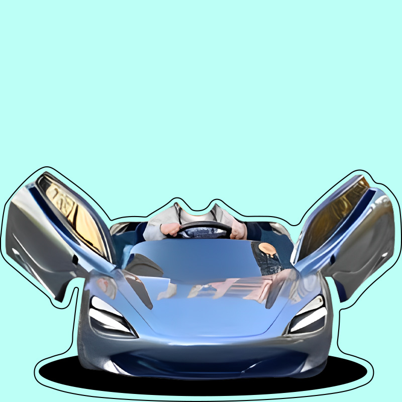 Customized photos of DIY acrylic automatic shaking head ornaments