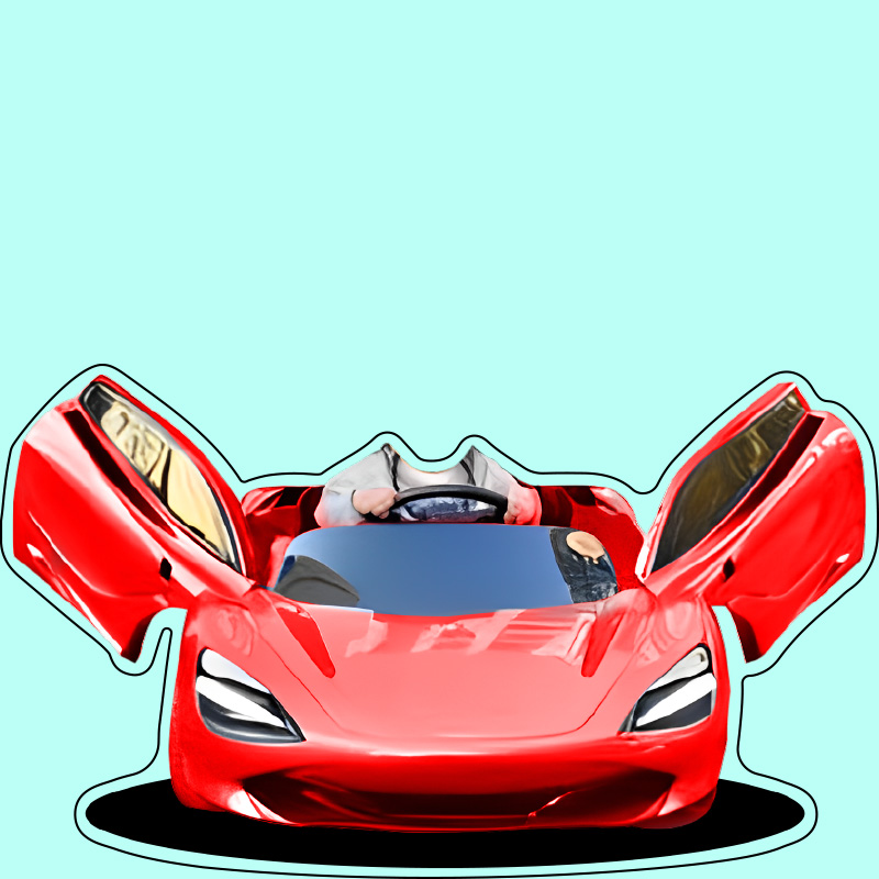 Customized photos of DIY acrylic automatic shaking head ornaments