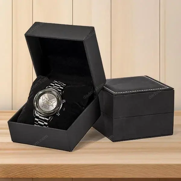 Take My Hand - Custom Anniversary Metal Watch - The best romantic gift for husband