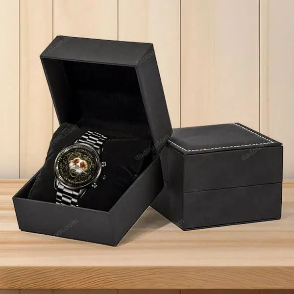 Memorial Gifts Custom Metal Watch - In Loving Memory, The Best Sympathy Gift
